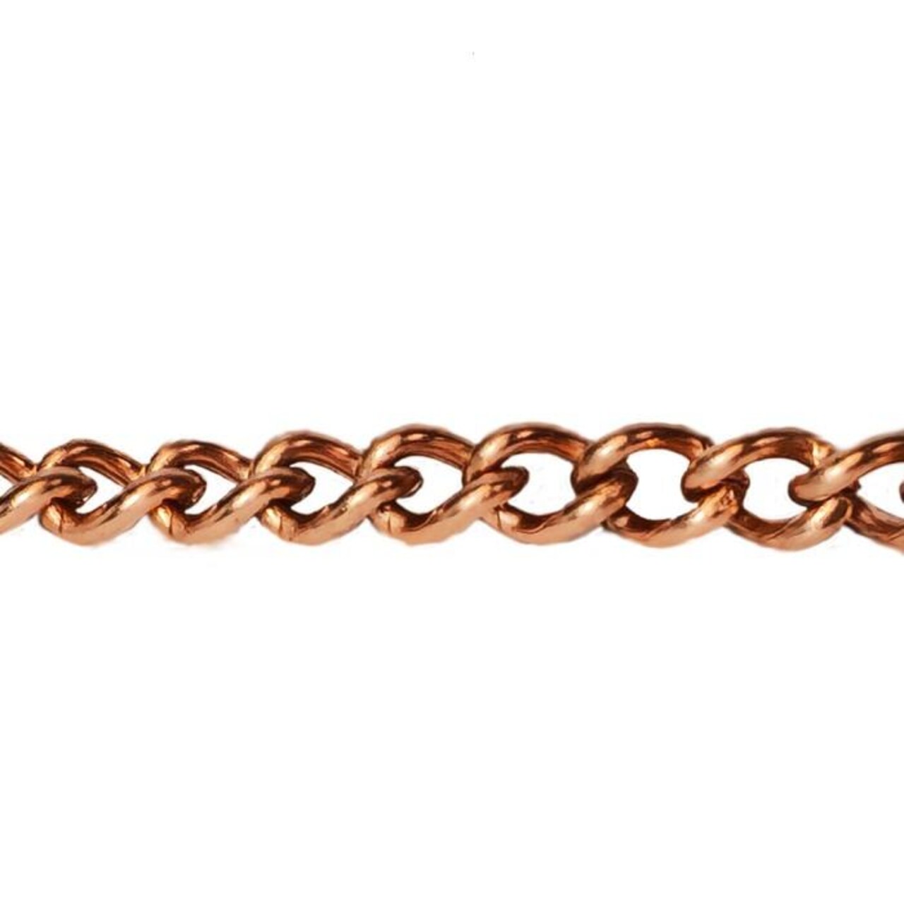 Decorative Chain - Solid Copper 4.3mm x 6.06mm - 10' per Unit